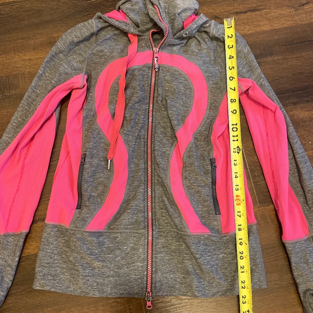 Y2K RARE LULULEMON DEFINE ALIGN JACKET HOODIE SZ 6 - Picture 16 of 17